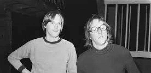 Bram en Freek in 1978, foto: 	Rob Bogaerts 