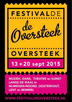 Win kaarten voor Festival De Oversteek! / www.scenes.nu
